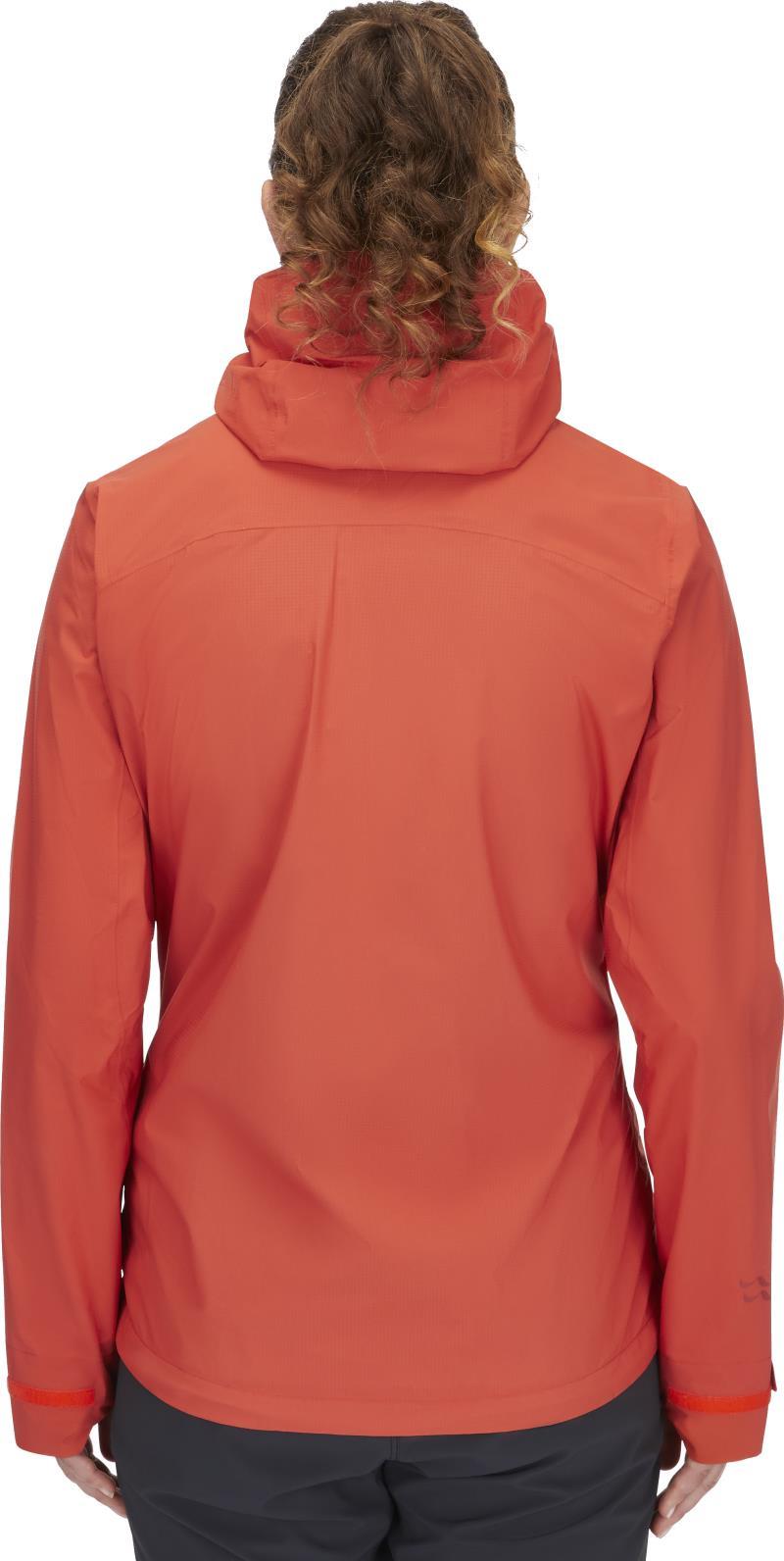 Downpour Light Jacket - Womens - Red Grapefruit 3