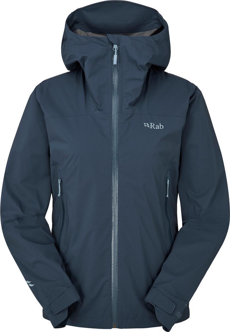 Downpour Light Jacket - Womens - Tempest Blue 1