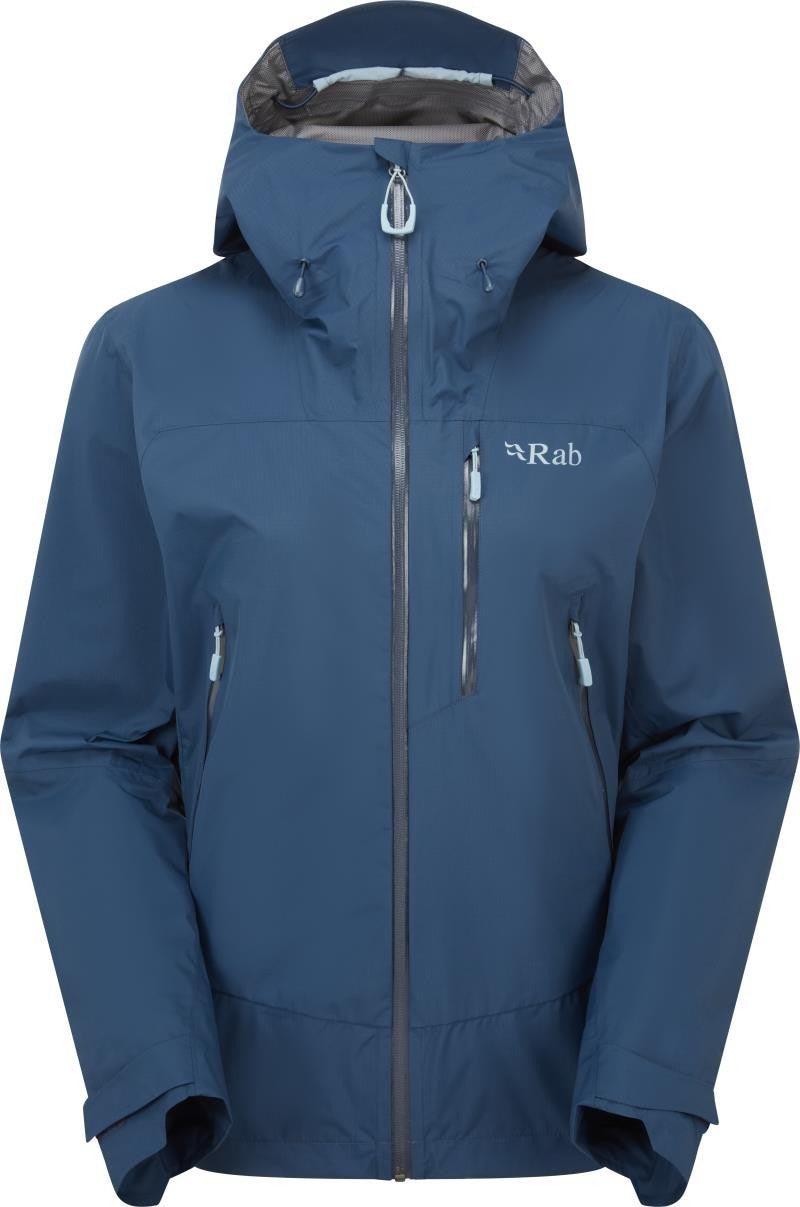 Downpour Mountain Jacket - Womens - tempest blue 1