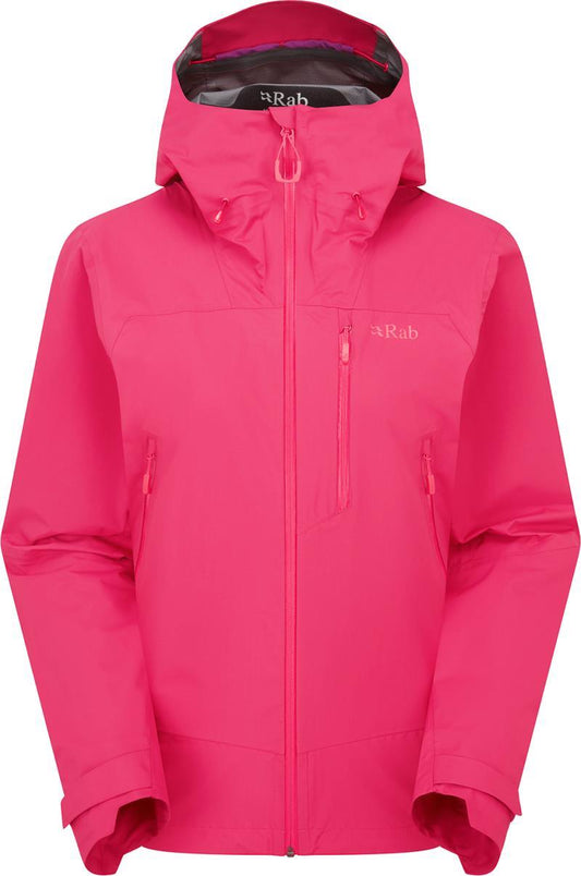 Downpour Mountain Jacket - Womens - watermelon 1