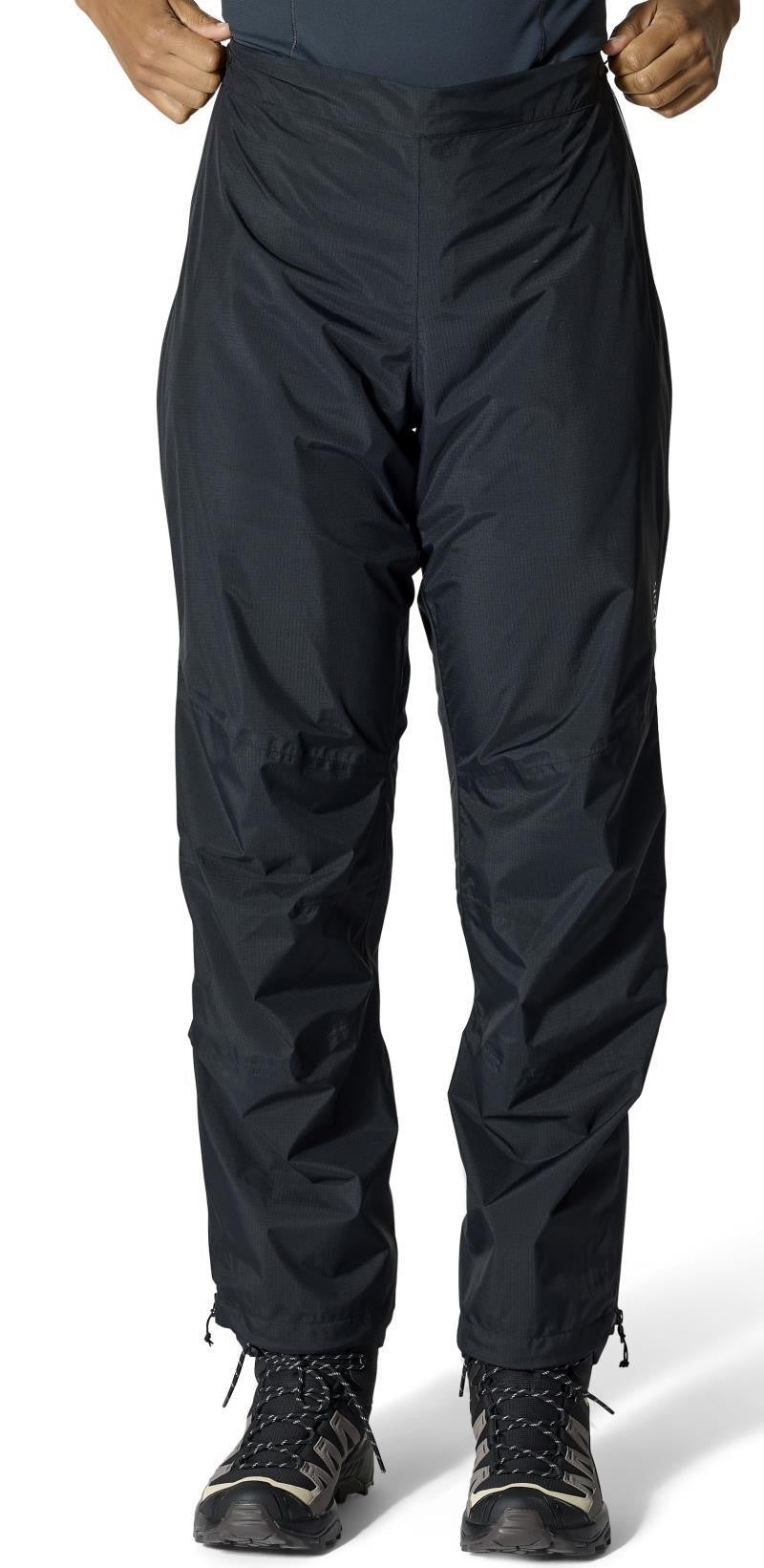 Downpour Mountain Pants, Long - Womens - black 1