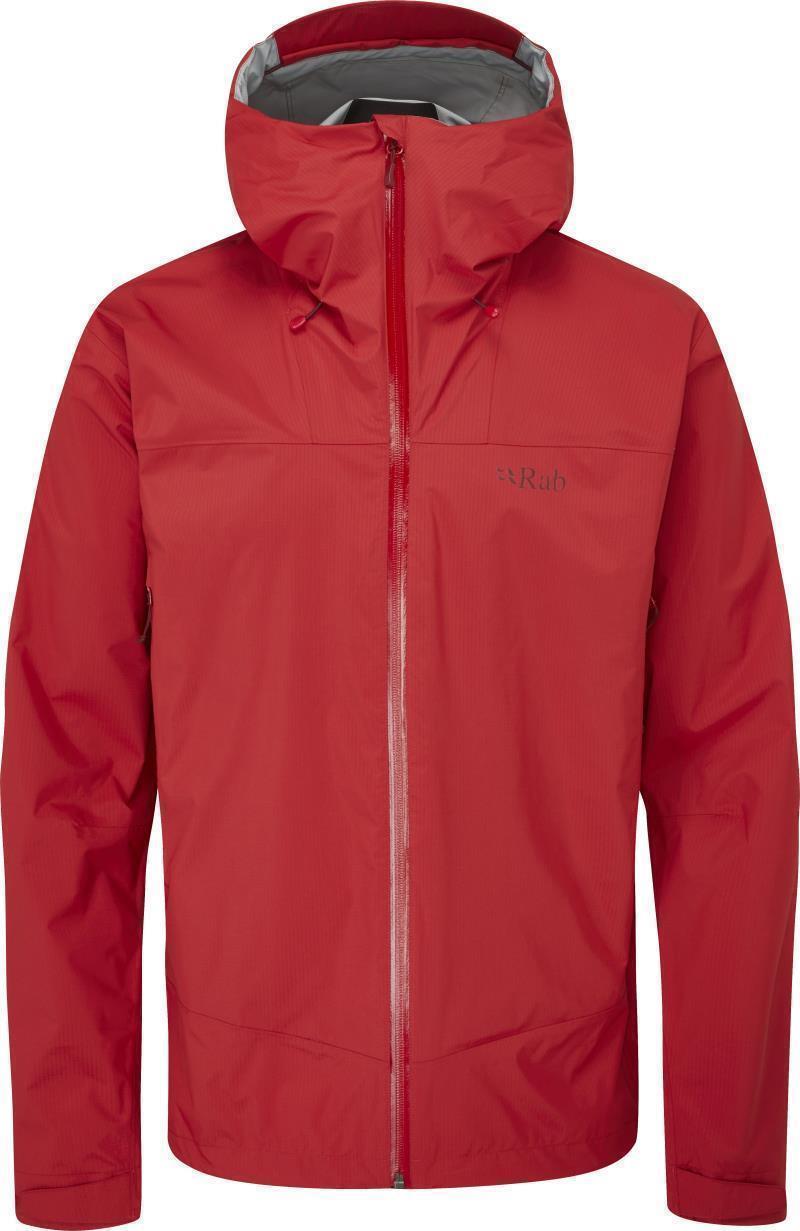 Downpour Plus 2.0 Jacket - Mens - Ascent Red 1