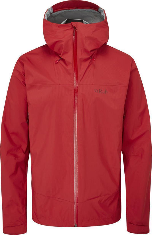 Downpour Plus 2.0 Jacket - Mens - Ascent Red 1