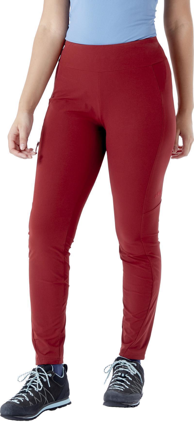 Elevation Pants - Womens - Oxblood Red 3