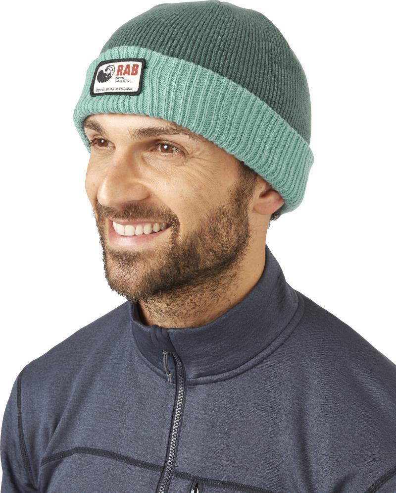 Essential Beanie - Green Slate / Glacier Blue 2