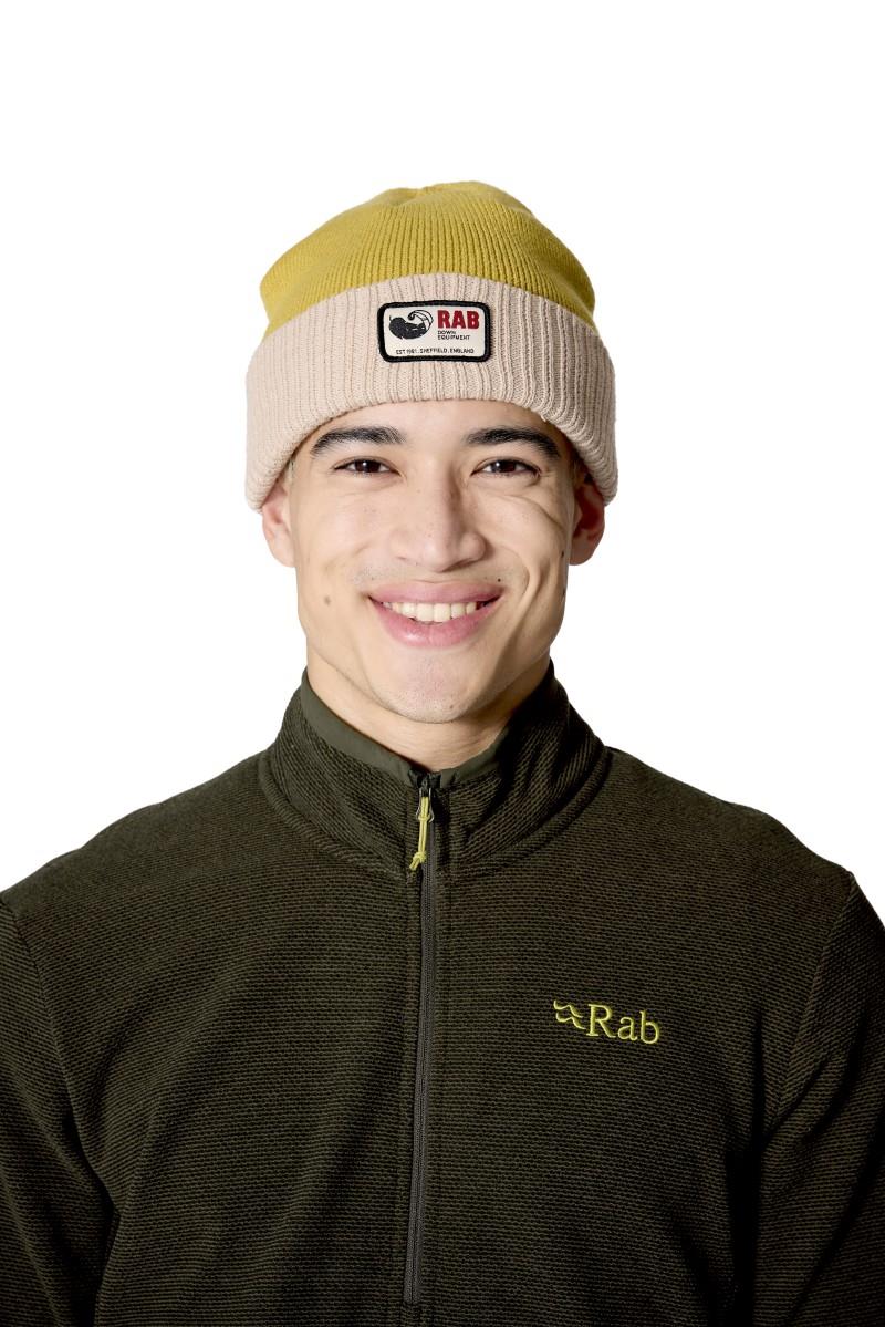 Essential Beanie - dark pollen / pebble 1