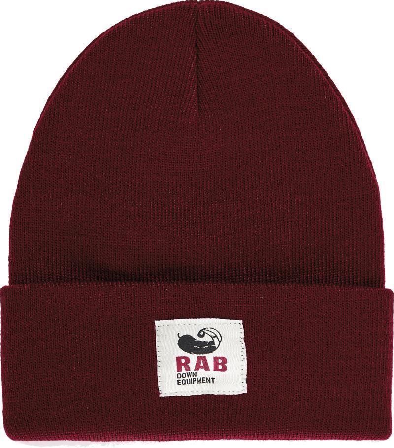 Essential Beanie - oxblood red 1