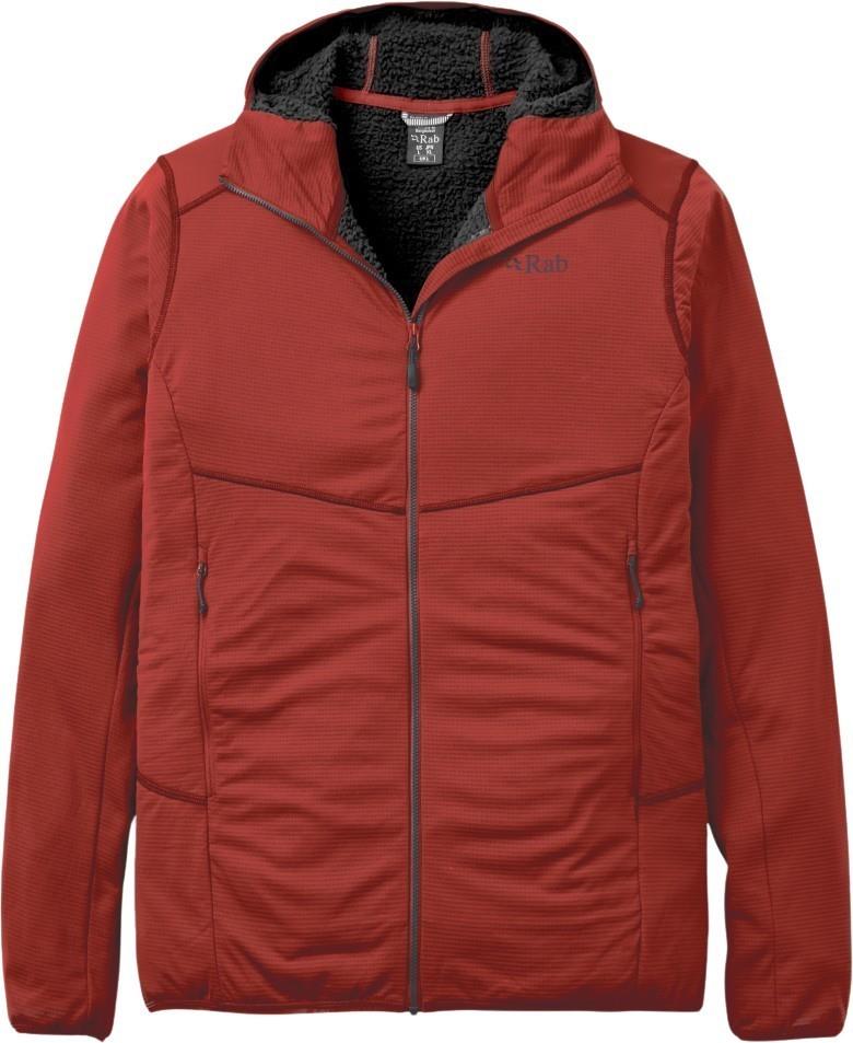 Evolute Hoody - Mens - tuscan red 1