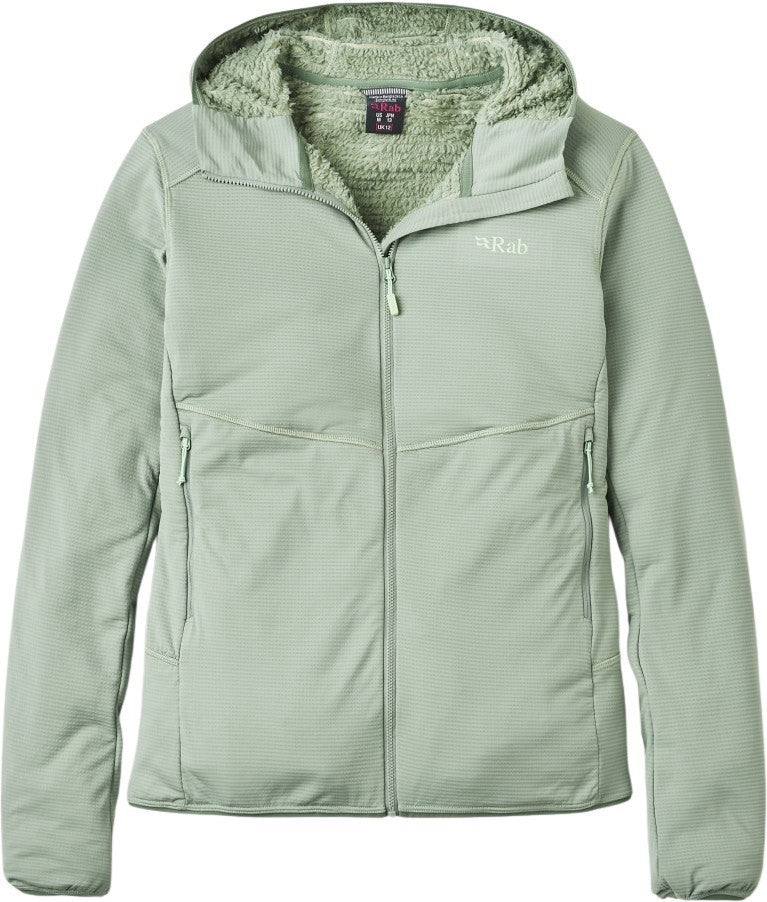 Evolute Hoody - Womens - dark fig green 1