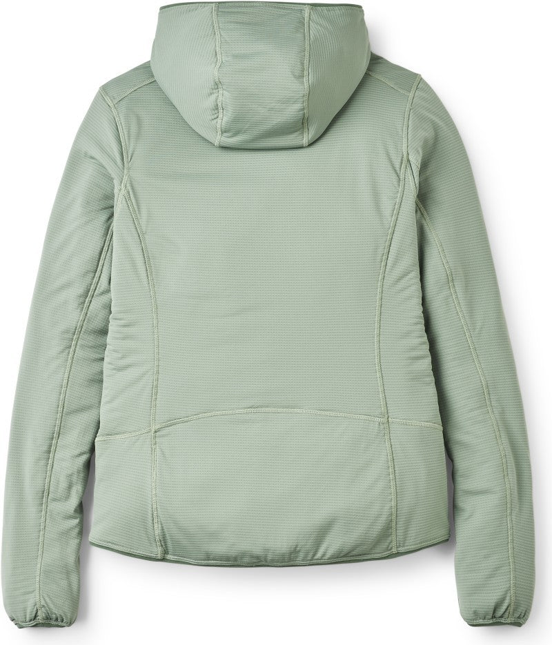 Evolute Hoody - Womens - dark fig green 1