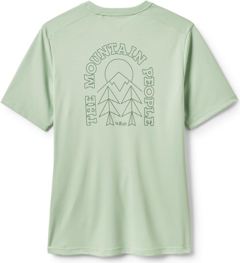 Force Cirque Tee - Womens - fig green 1