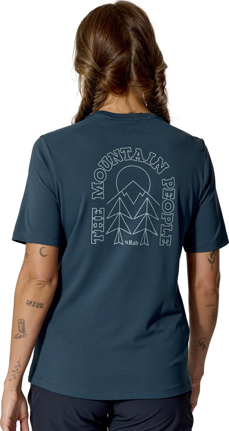 Force Cirque Tee - Womens - tempest blue 1
