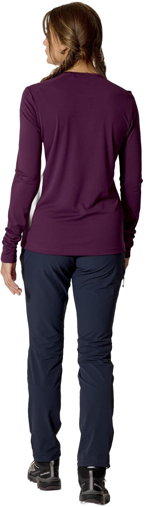 Force LS Tee - Womens - mulberry 1