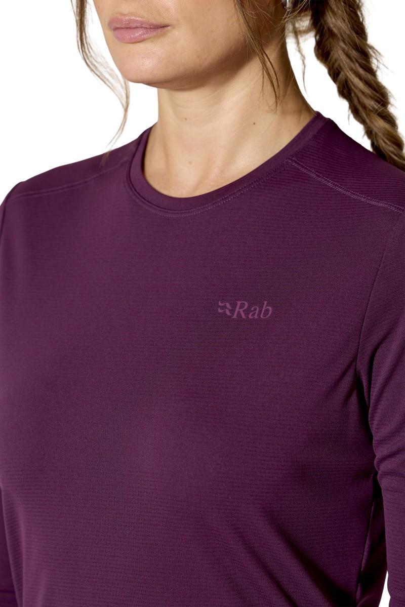 Force LS Tee - Womens - mulberry 1