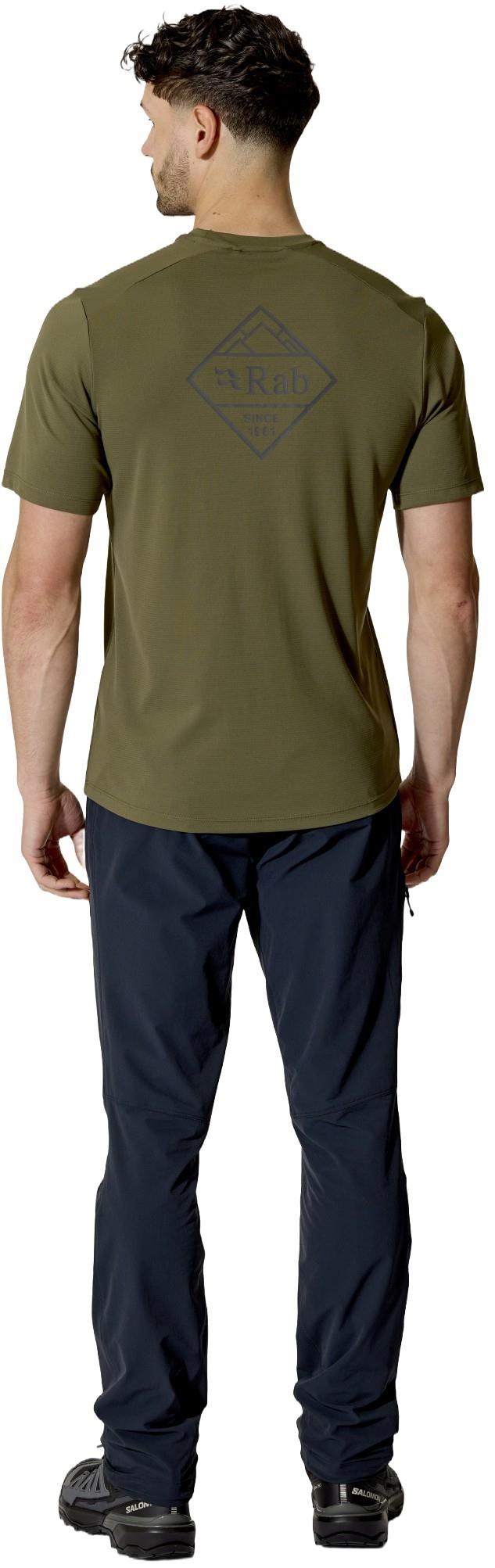 Force Stamp Tee - Mens - olive 1