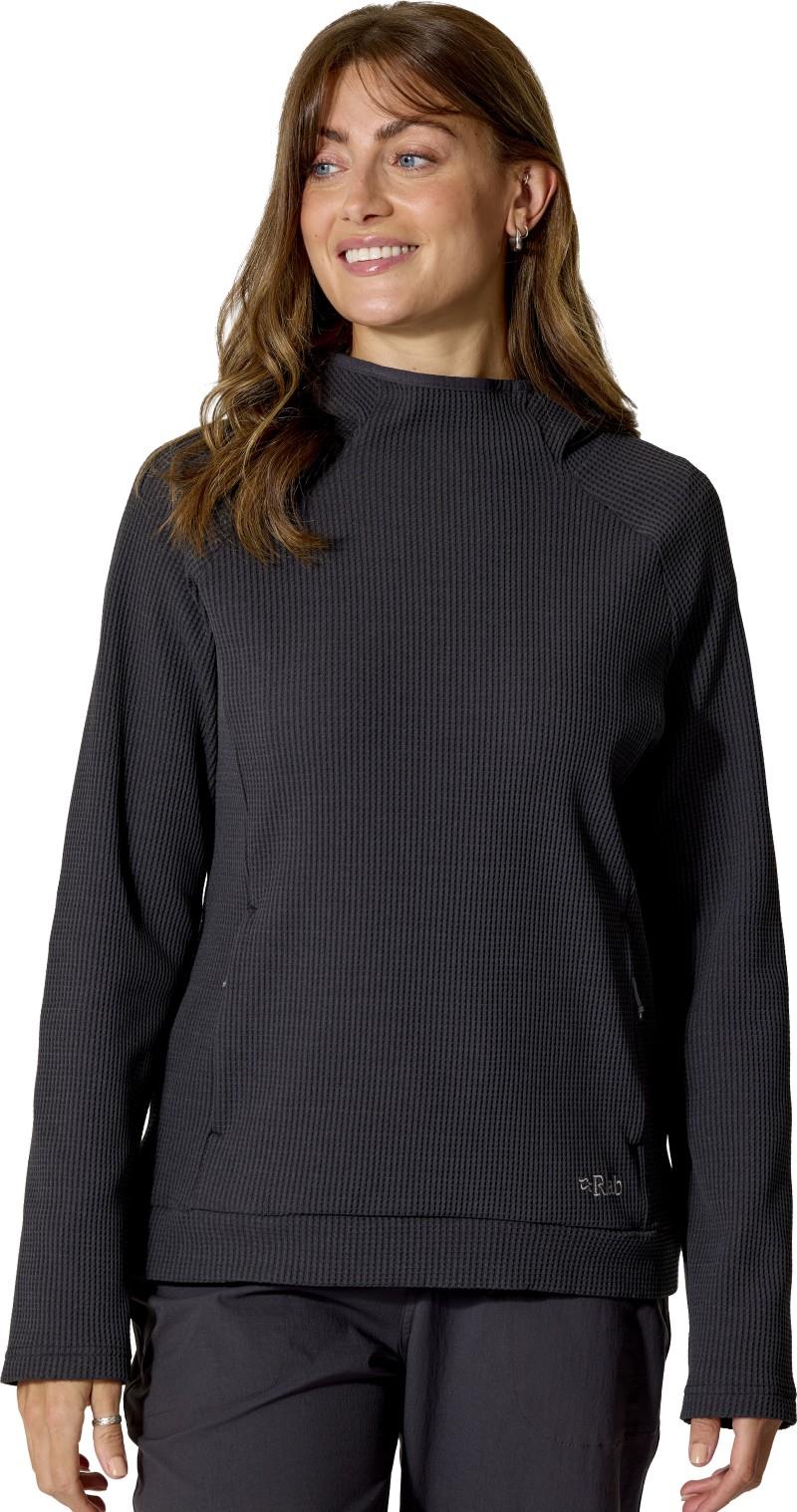 Hepton Pullover Hoody - Womens - anthracite 1