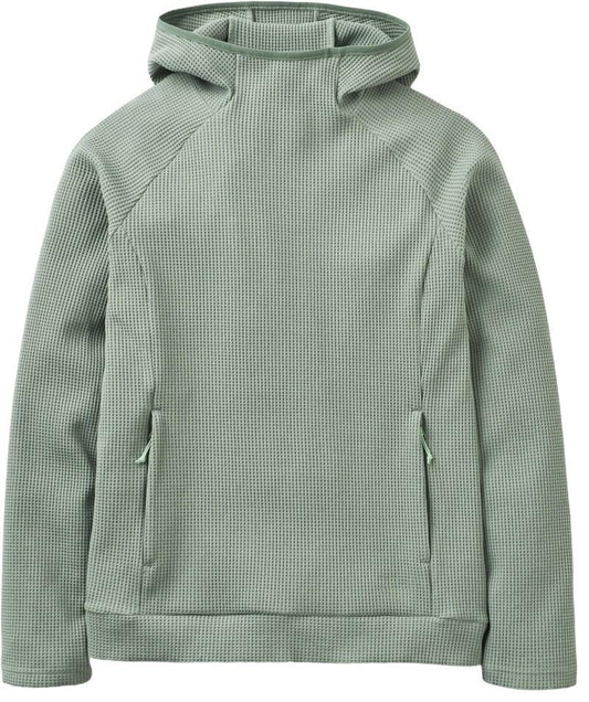 Hepton Pullover Hoody - Womens - dark fig green 1