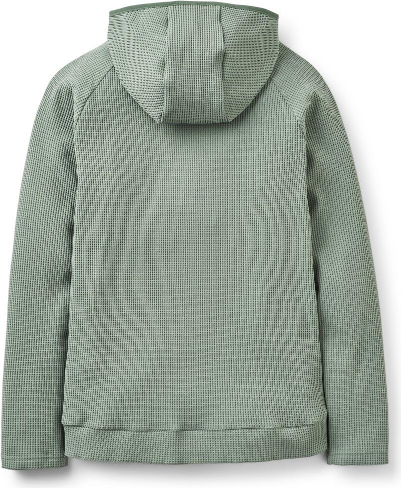 Hepton Pullover Hoody - Womens - dark fig green 1