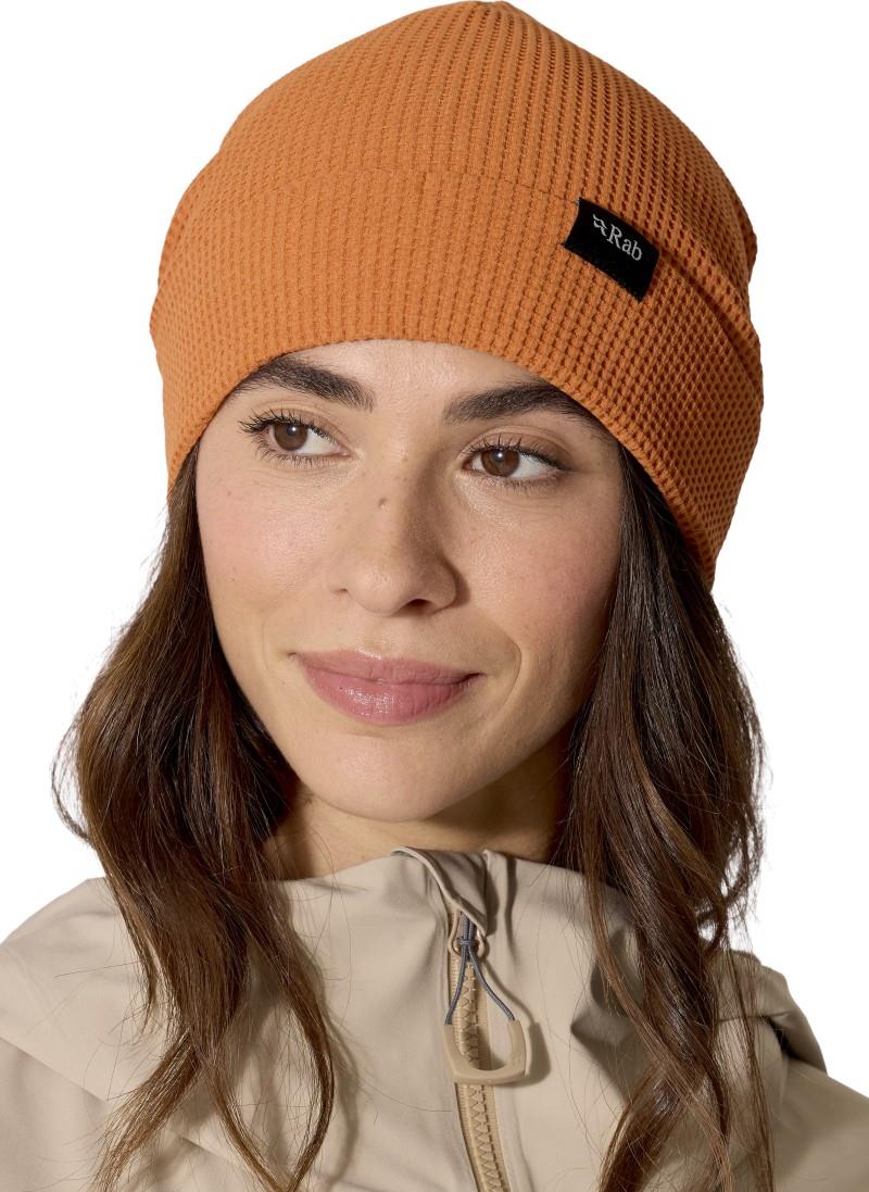 Hurkle Rolled Beanie - dark melba 1