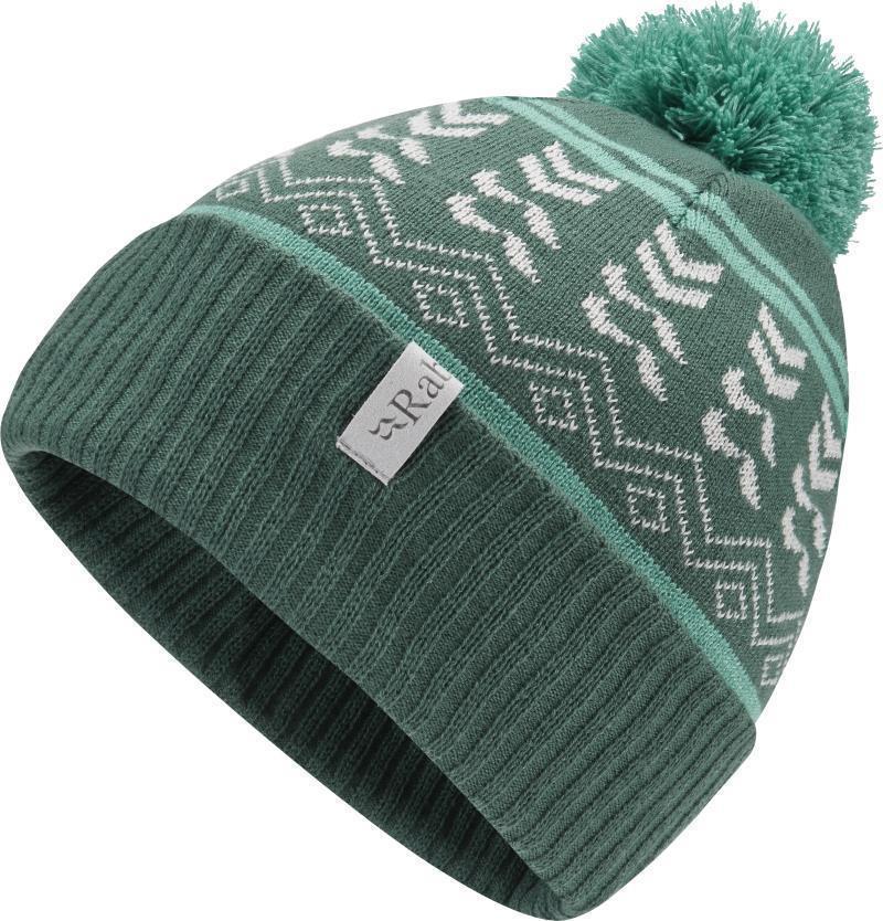 Khroma Bobble Beanie - Green Slate / Glacier Blue 1
