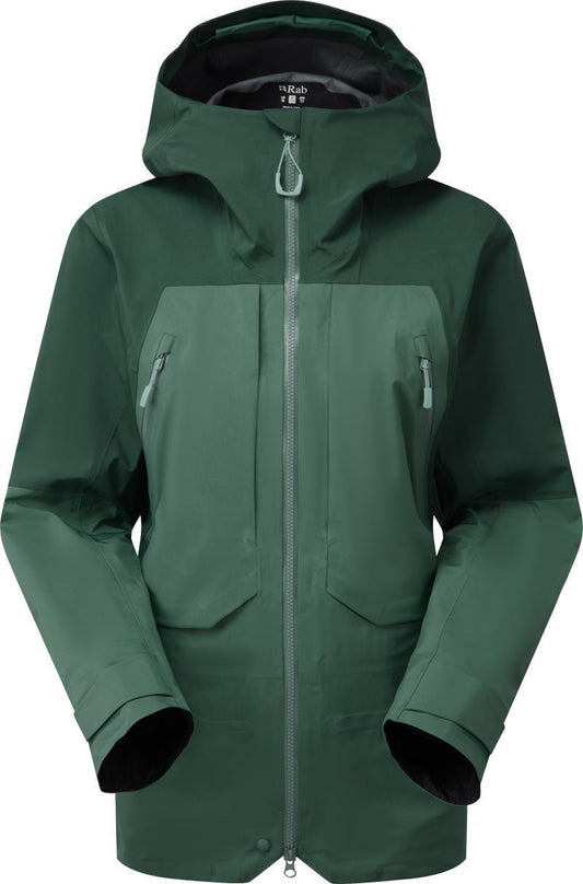 Khroma Converge Jacket - Womens - Green Slate / Eucalyptus 1