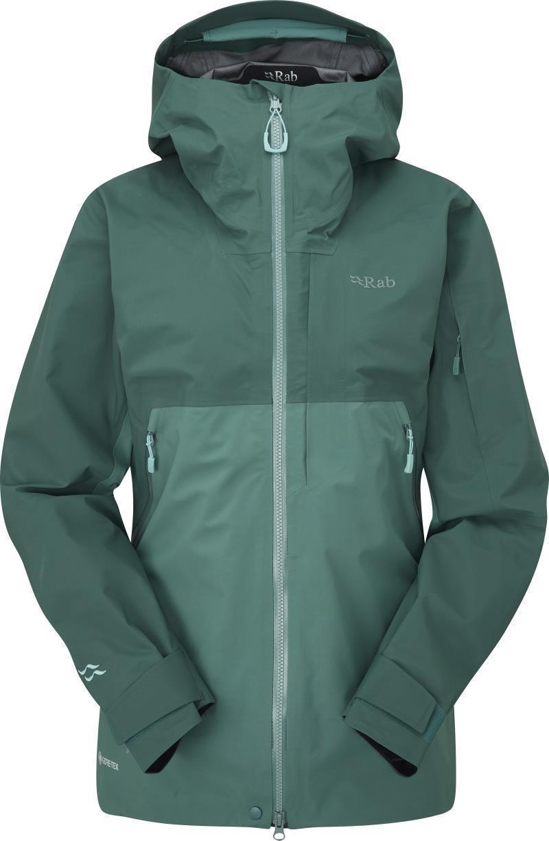 Khroma Diffuse GTX Jacket - Womens - Green Slate / Eucalyptus 1