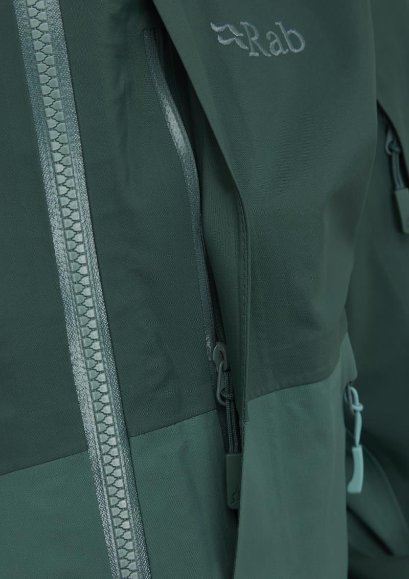 Khroma Diffuse GTX Jacket - Womens - Green Slate / Eucalyptus 5
