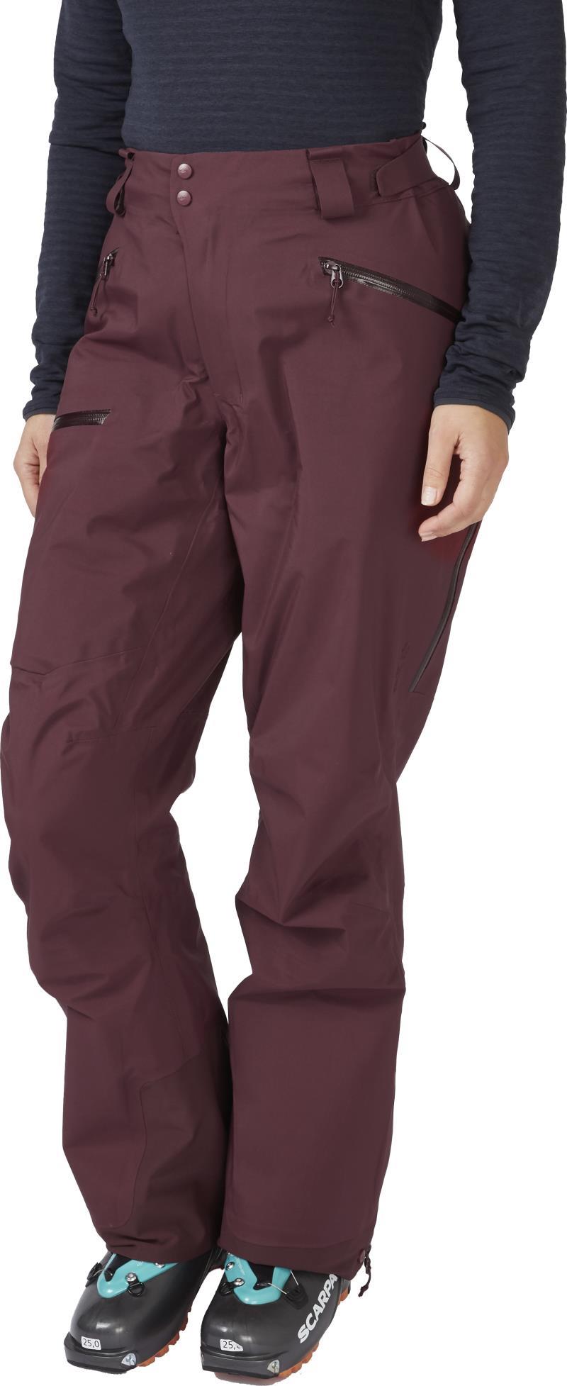 Khroma Diffuse GTX Pants, Reg - Womens - Deep Heather 3