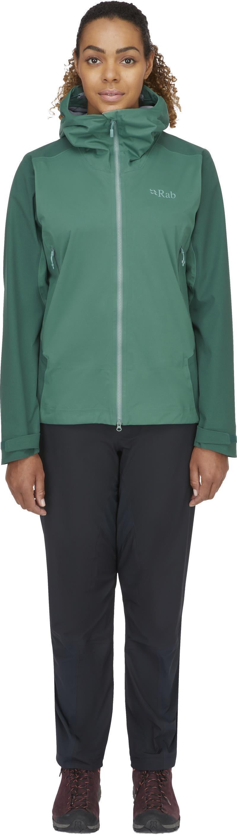 Kinetic Alpine 2.0 Jacket - Womens - Green Slate / Eucalyptus 6
