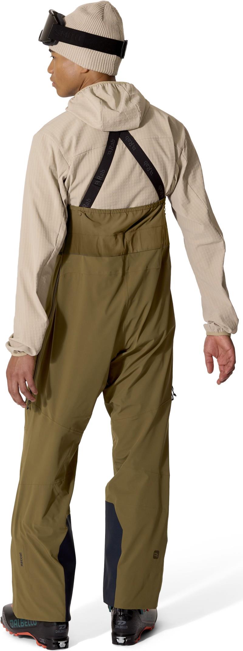 Kinetic Alpine Stretch Bibs - Mens - oak 1