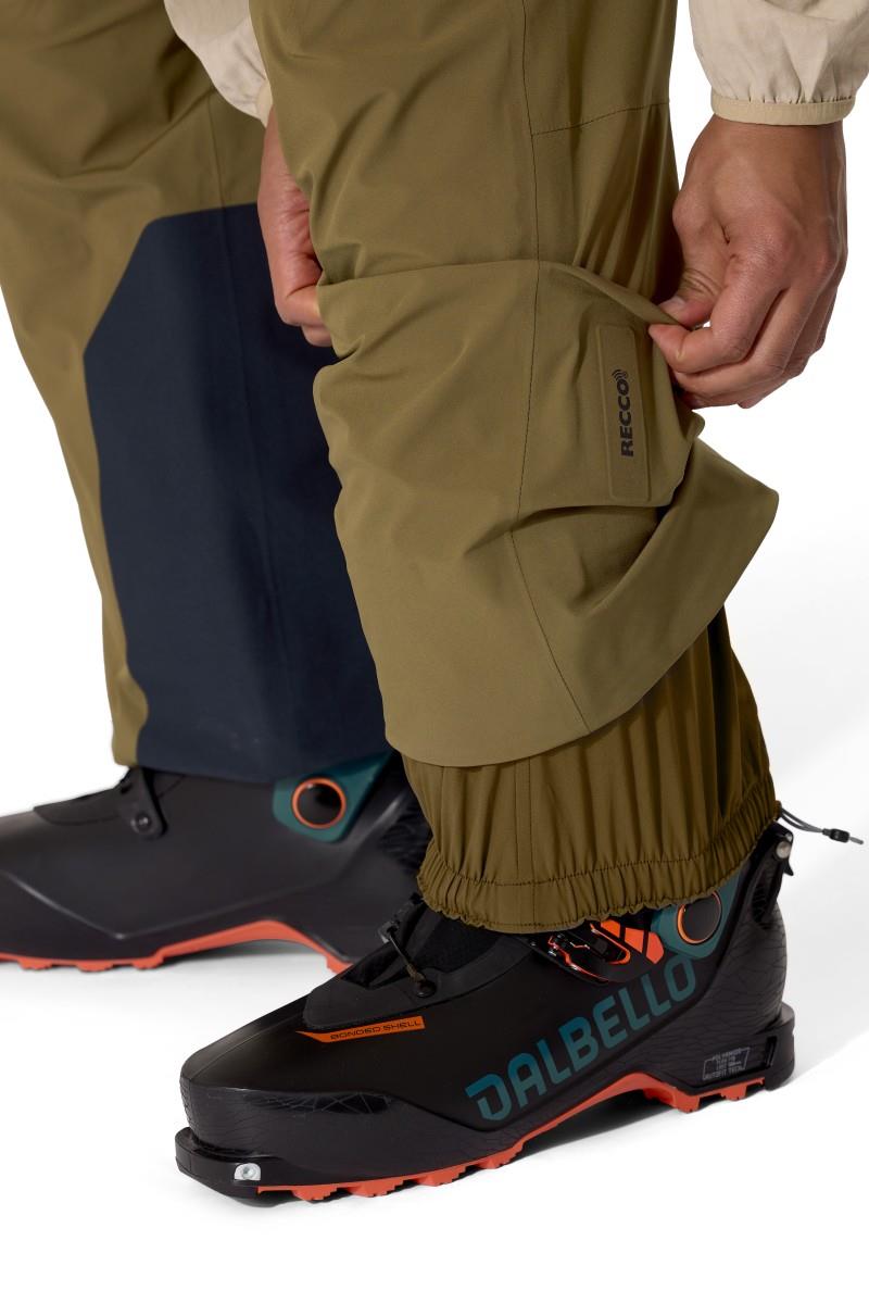 Kinetic Alpine Stretch Bibs - Mens - oak 1
