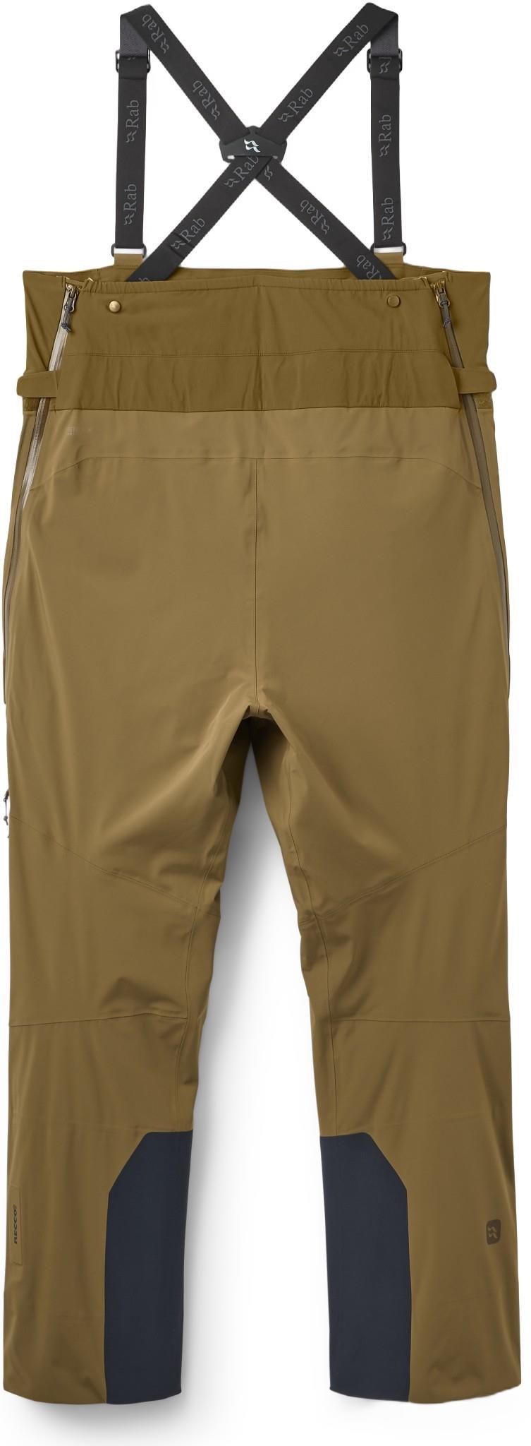 Kinetic Alpine Stretch Bibs - Mens - oak 1
