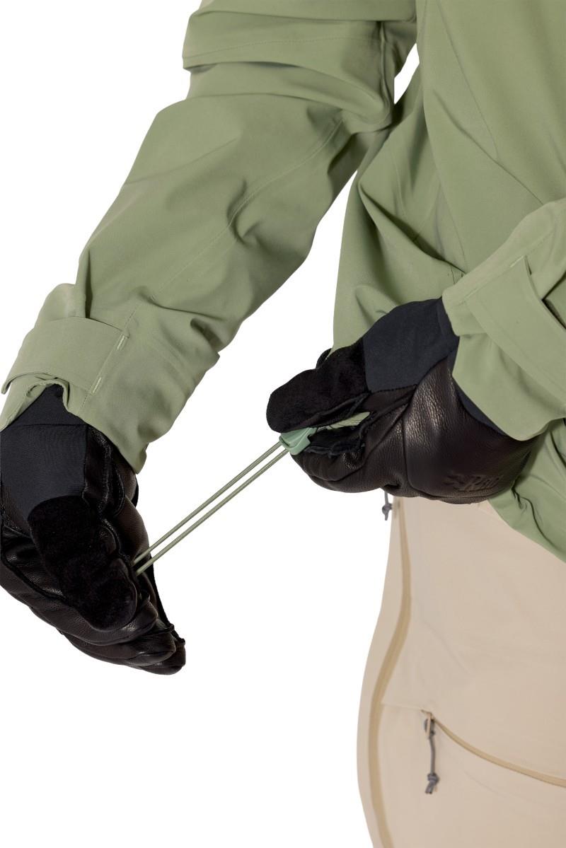 Kinetic Alpine Stretch Jacket - Womens - dark fig green 1