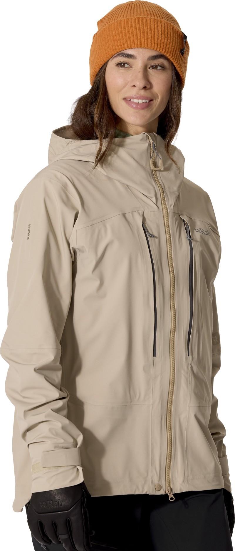 Kinetic Alpine Stretch Jacket - Womens - dark pebble 1