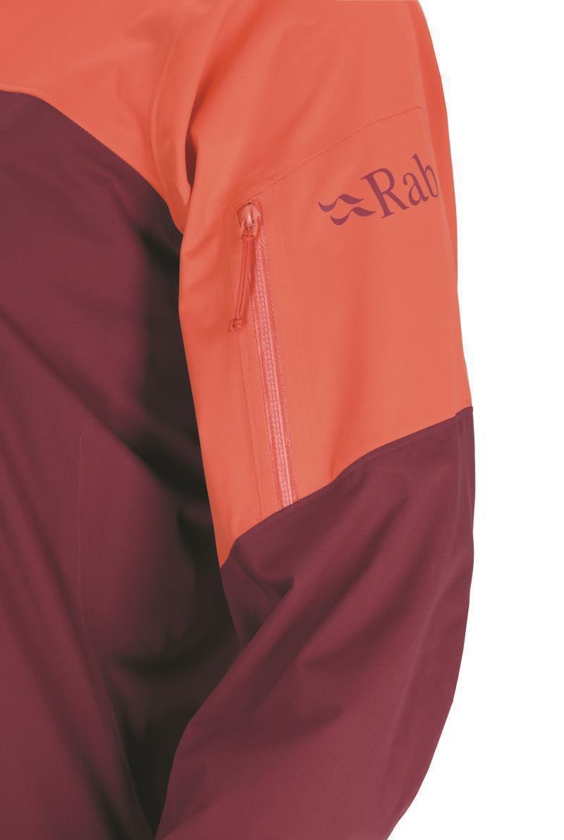 Kinetic Ultra Jacket - Womens - Red Grapefruit / Deep Heather 7