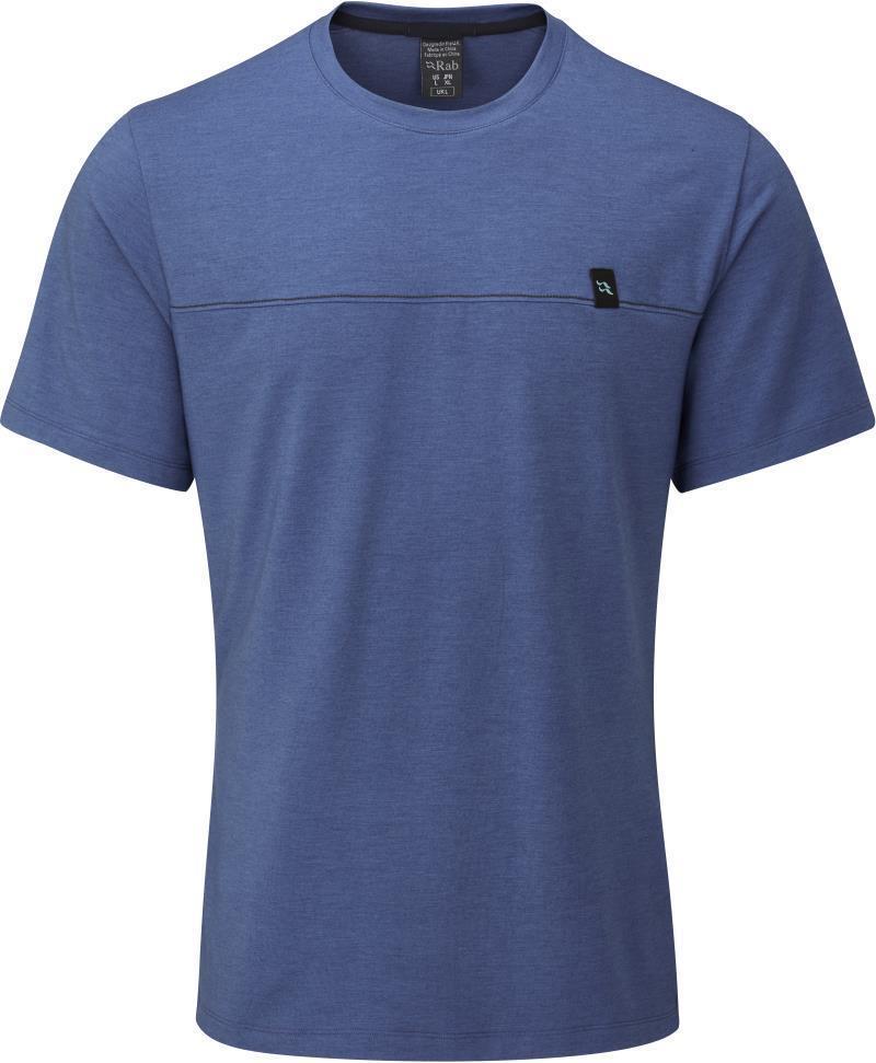 Lateral Tee - Mens - denim 1