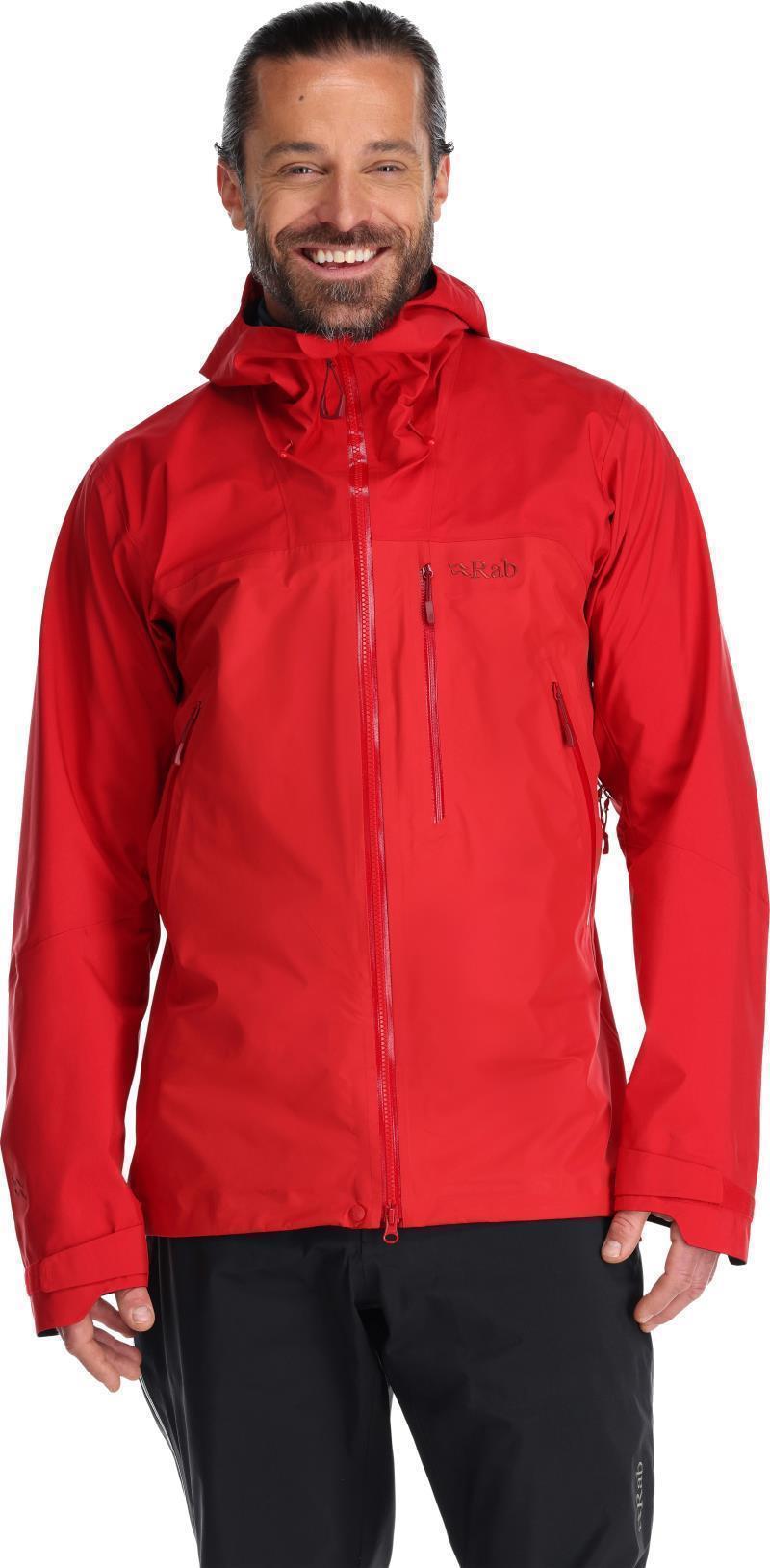 Latok Mountain GTX Jacket - Mens - Ascent Red 5