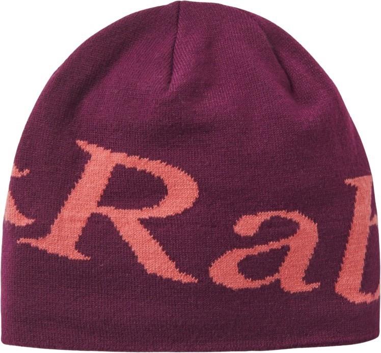 Logo Beanie - mulberry / hibiscus 1