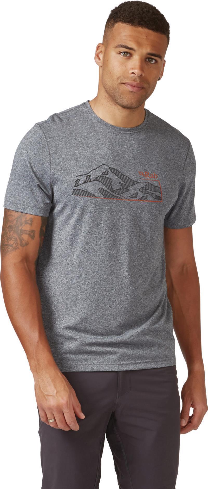 Mantle Mountain Tee - Mens - Beluga 2