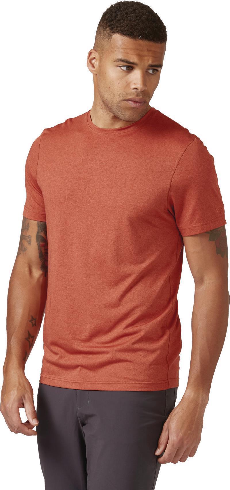 Mantle Tee - Mens - red clay 1