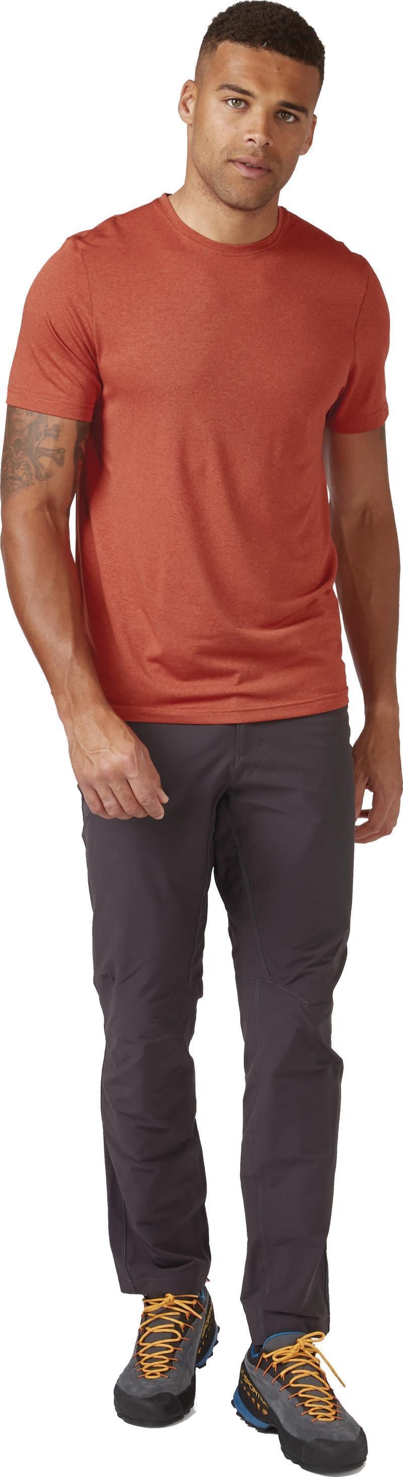 Mantle Tee - Mens - red clay 1
