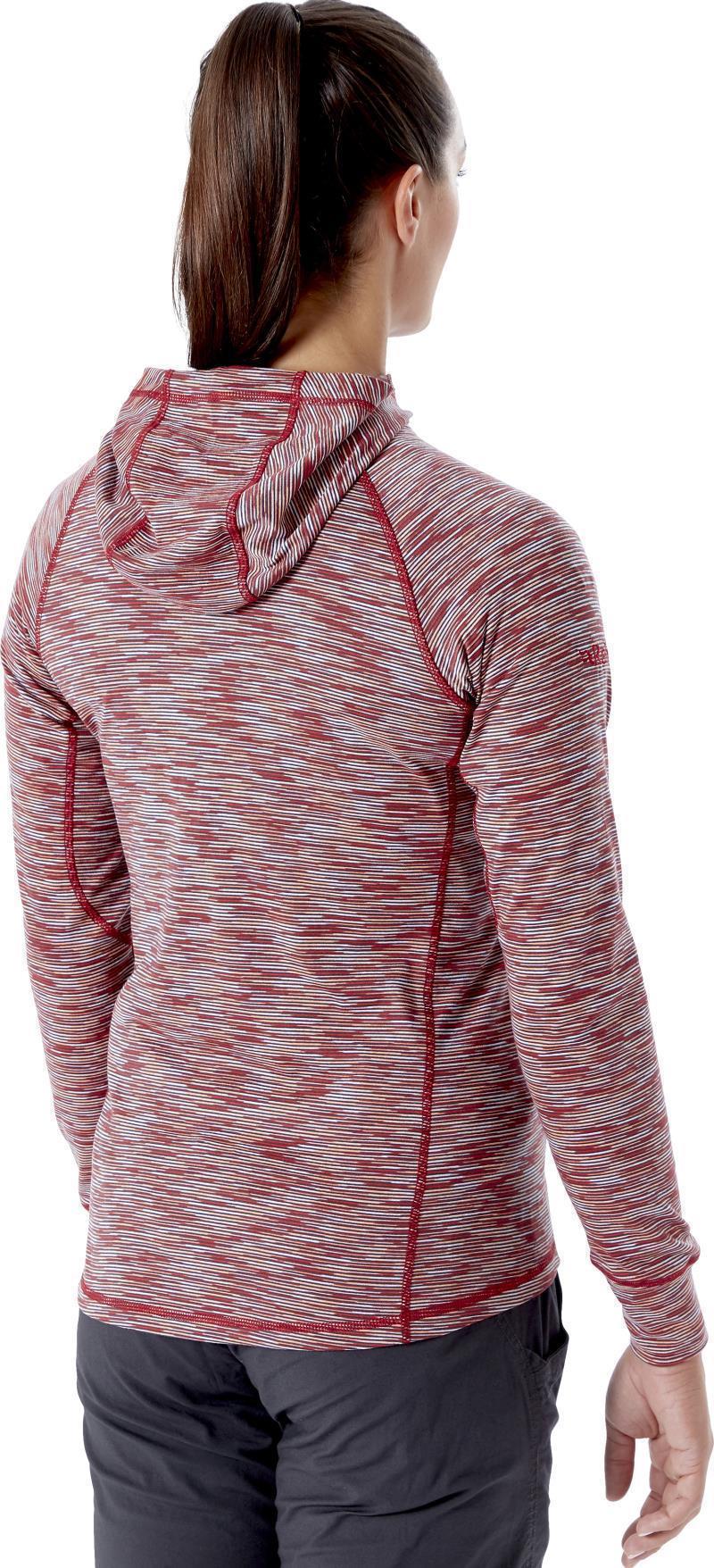 Maze Hoody - Womens - Crimson 3