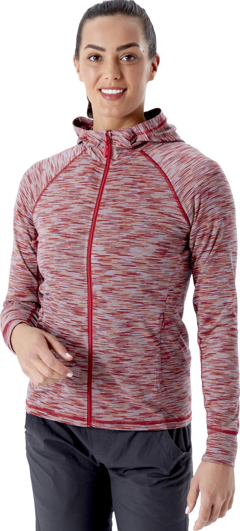 Maze Hoody - Womens - Crimson 4
