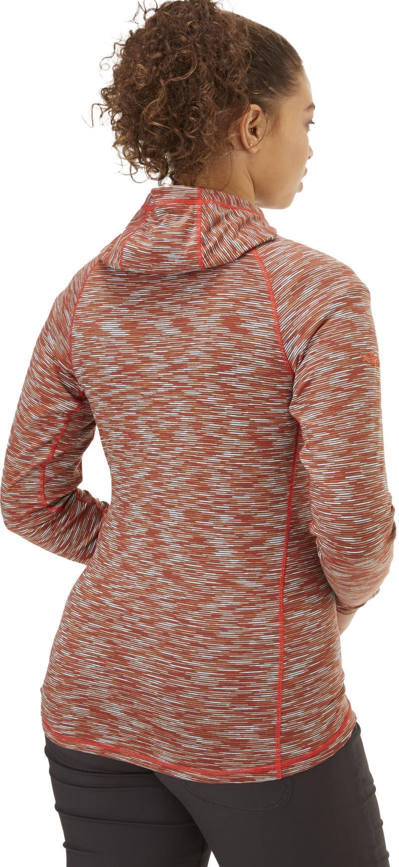Maze Hoody - Womens - Red Grapefruit 2