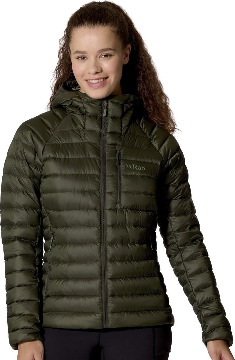 Microlight Alpine Hoody - Womens - army 1