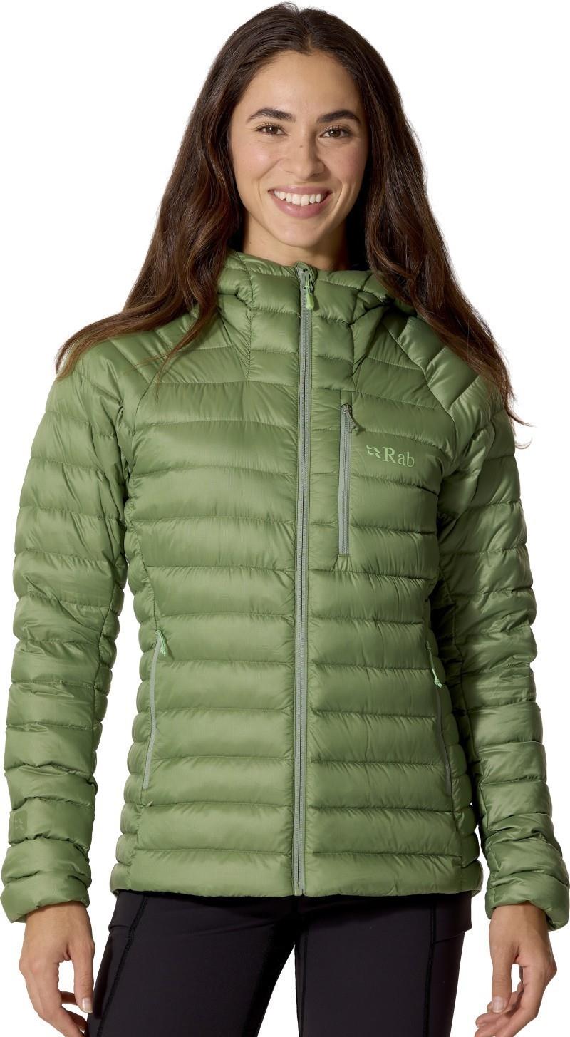 Microlight Alpine Hoody - Womens - dark fig green 1