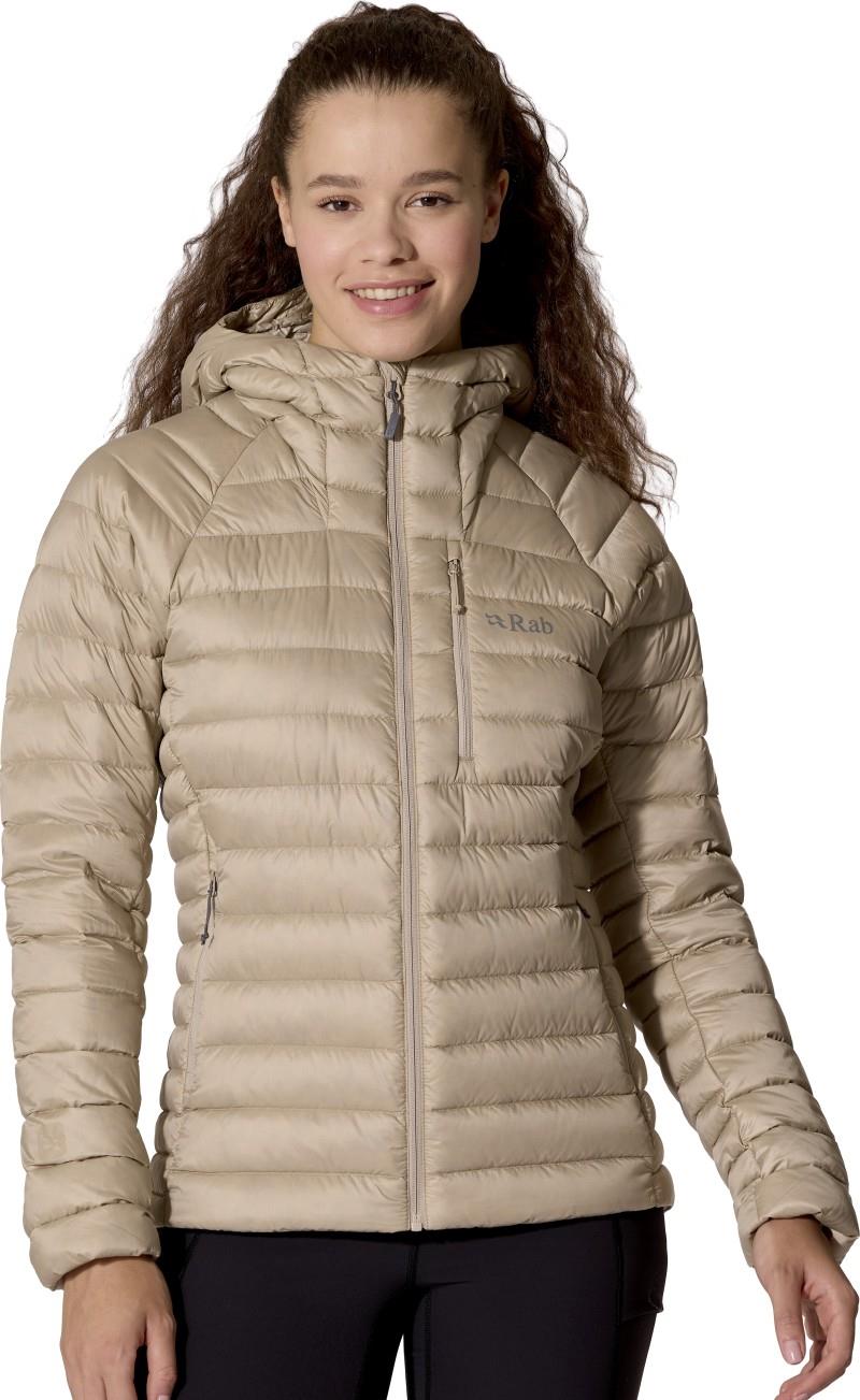 Microlight Alpine Hoody - Womens - dark pebble 1