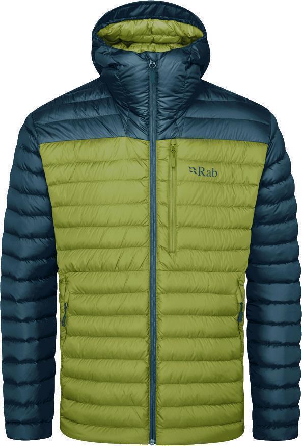Microlight Alpine Jacket - Mens - Orion Blue / Aspen Green 1