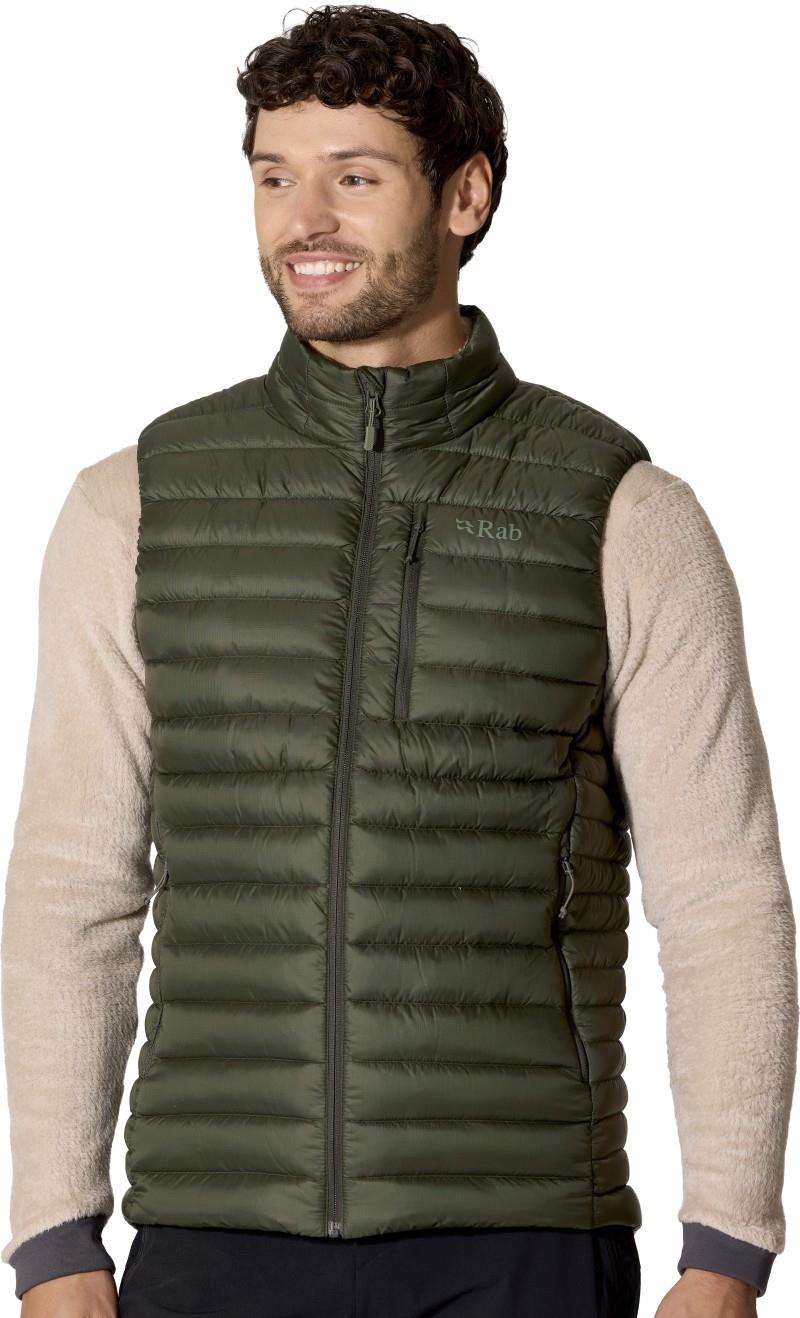 Microlight Vest - Mens - army 1