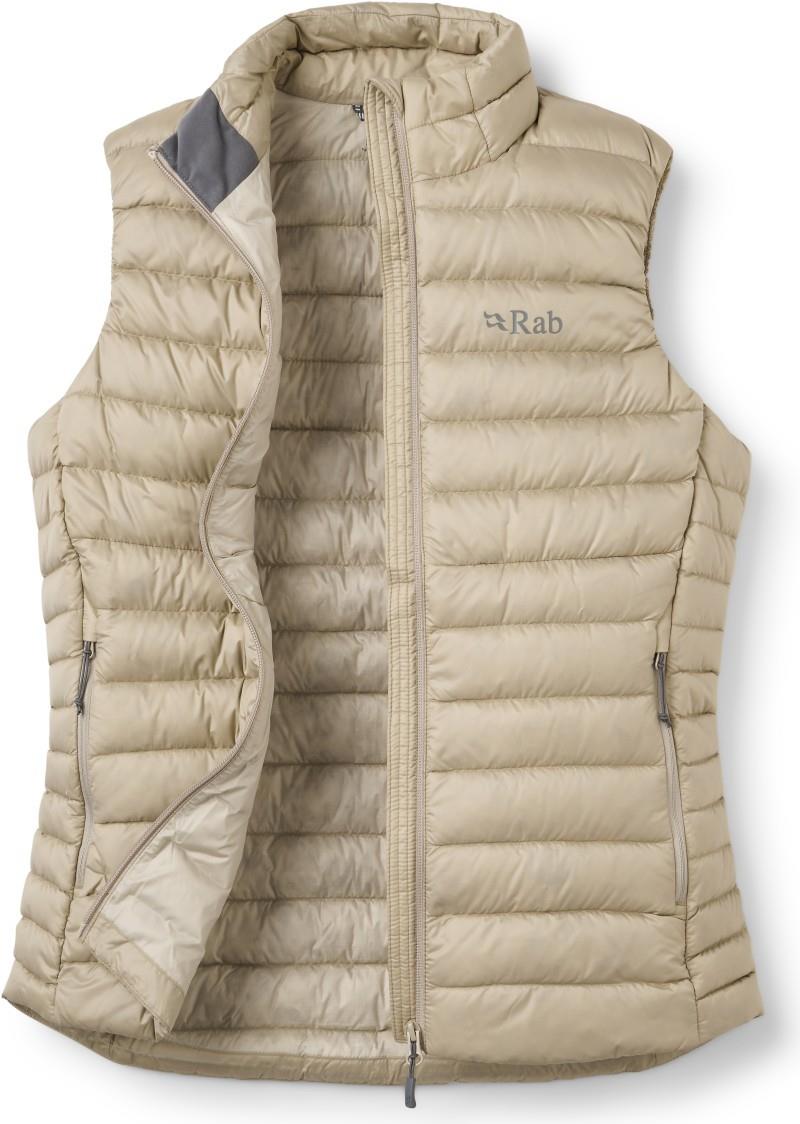 Microlight Vest - Womens - dark pebble 1
